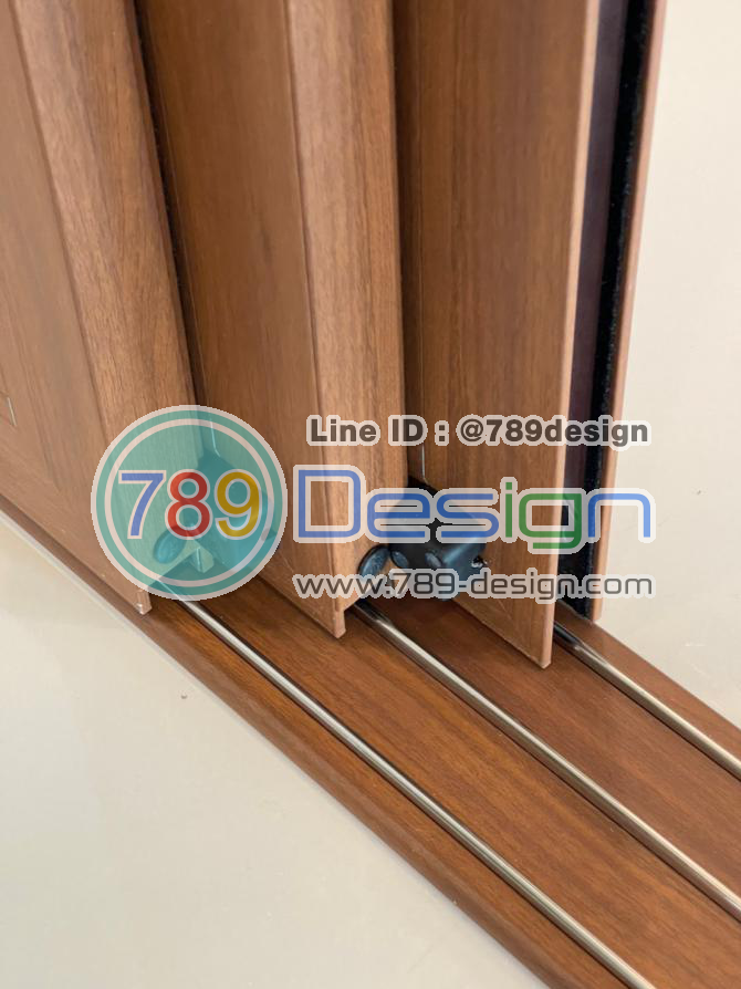 บานเลื่อนซ้อน ยูโรซ้อน3บาน ตัวพรีเมี่ยม ลายไม้ บานเลื่อนซ้อน ยูโรซ้อน3บาน ตัวพรีเมี่ยม ลายไม้