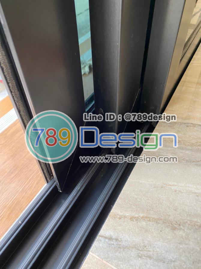 บานเลื่อนยูโร ซ้อน3บานอิสระ บานเลื่อนยูโร ซ้อน3บานอิสระ